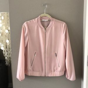 Calvin Klein - Opaque Pink Bomber Jacket